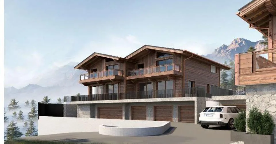 LENS Chalet mitoyen en résidence principale avec vue à couper le souffle, à 2 pas du centre – foto 4 di 17