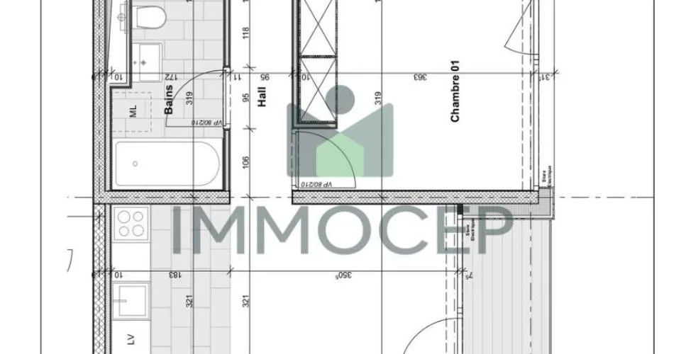 Exclusivité : Grand 4 pièces de 84 m2 pondérés aux Eaux - Vives – Foto 10 von 10