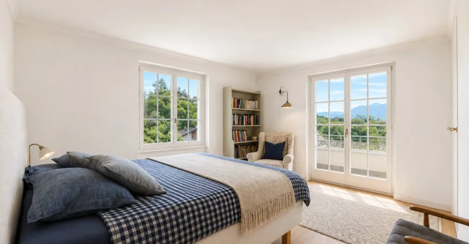 Individual villa with 9.5 rooms and a view of Lake Geneva and the Alps – photo 20 of 26