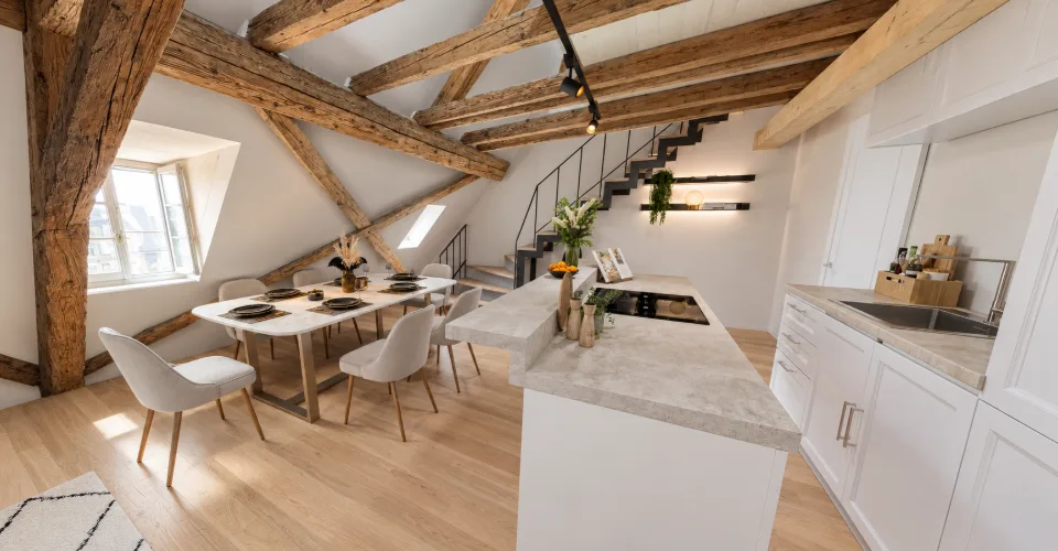 Appartement de 3.5 pièces avec cachet au 2ème étage – Foto 4 von 6