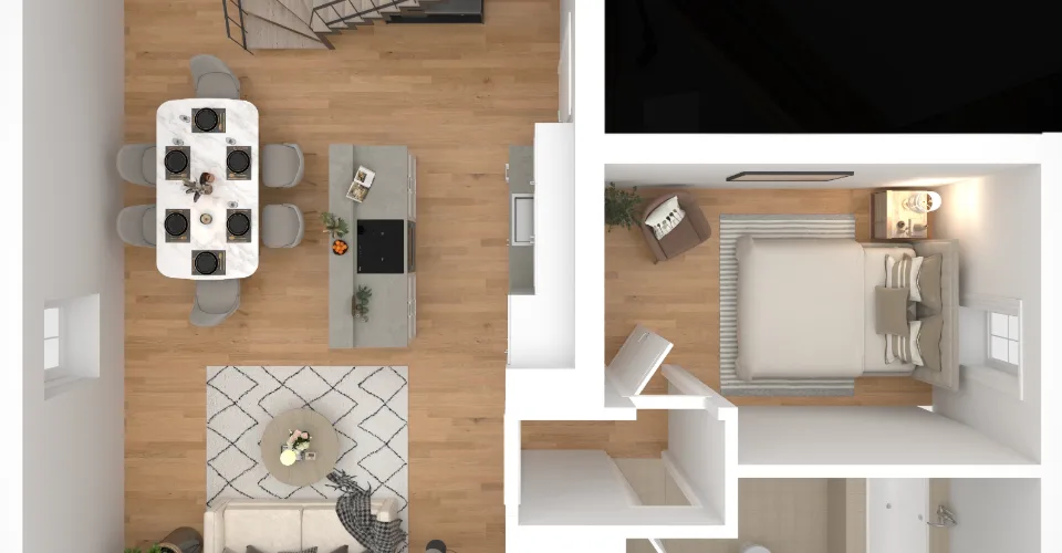 Appartement de 3.5 pièces avec cachet au 2ème étage – Foto 5 von 6
