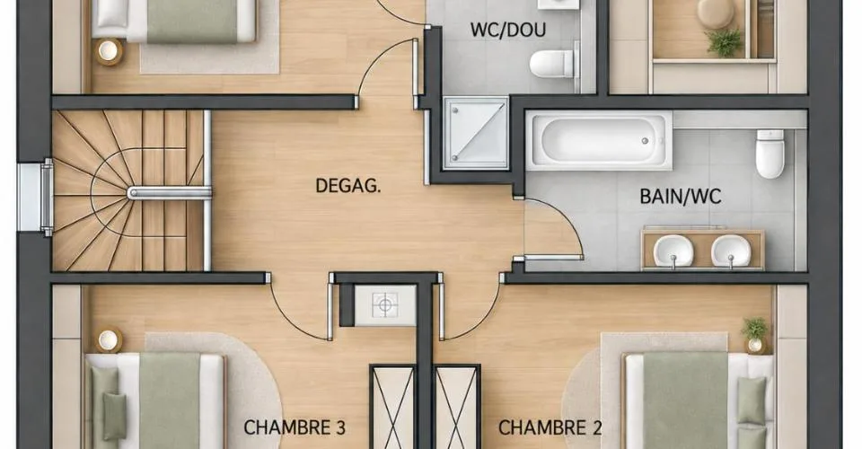 Nouvelle promotion à Thierrens – Villas familiales 6.5p avec jardin – Foto 8 von 9
