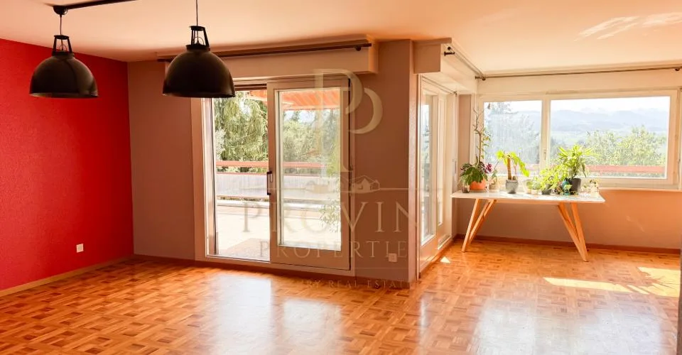 Attique 7.5 pièces – 154 m² habitables – Terrasse plein sud de 110 m² et vue panoramique – foto 2 di 15