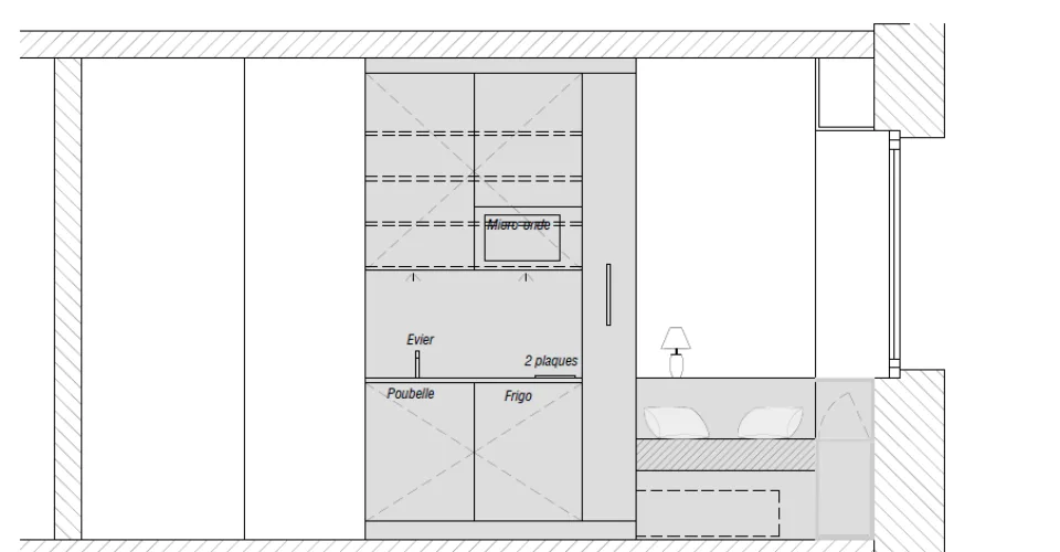 Chambres meublées quartier Ouchy à deux pas des transports en communs – Foto 3 von 5