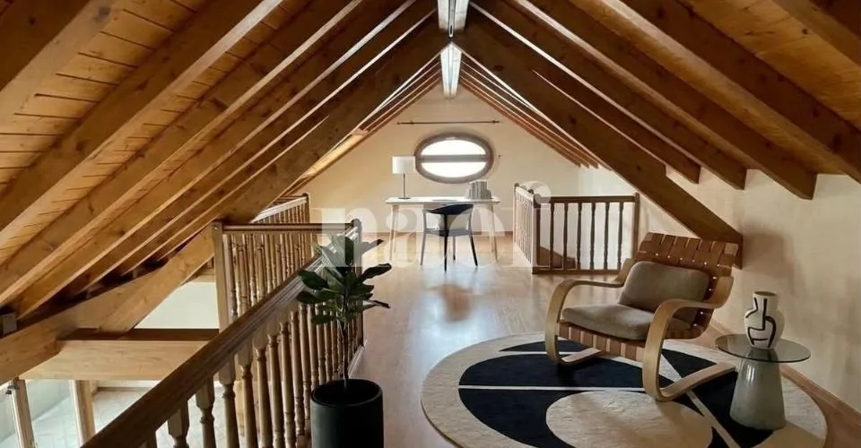 Centre de Founex - Charmant appartement de 6 pièces en duplex au 2ème étage avec cheminée et balcon – foto 4 di 12