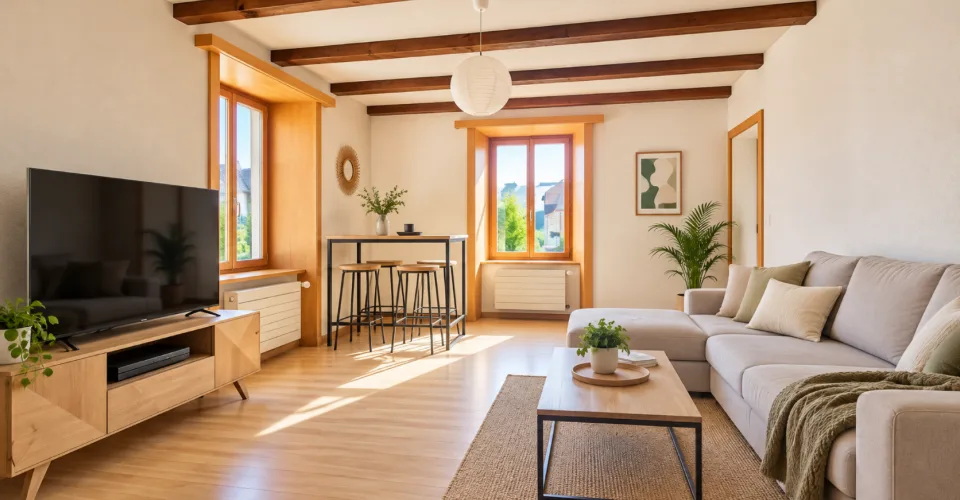 2 Zimmer Wohnung in La Brévine – Foto 2 von 7