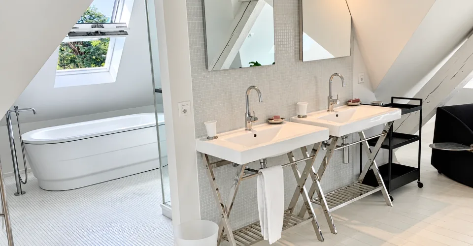 Rare duplex penthouse meublé à Chêne-Bougeries – Foto 5 von 7