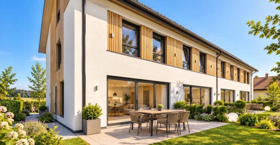 NOUVEAU À LUSSY (FR) – VILLAS NEUVES 5.5 PIÈCES EN COURS DE CONSTRUCTIOn – photo 2 sur 7