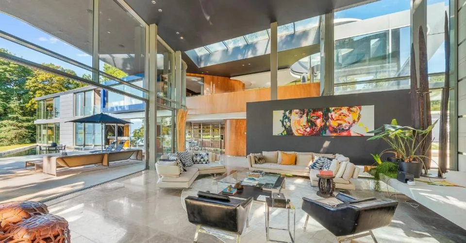 Splendide Maison d'architecte pieds dans l'eau – photo 3 sur 9
