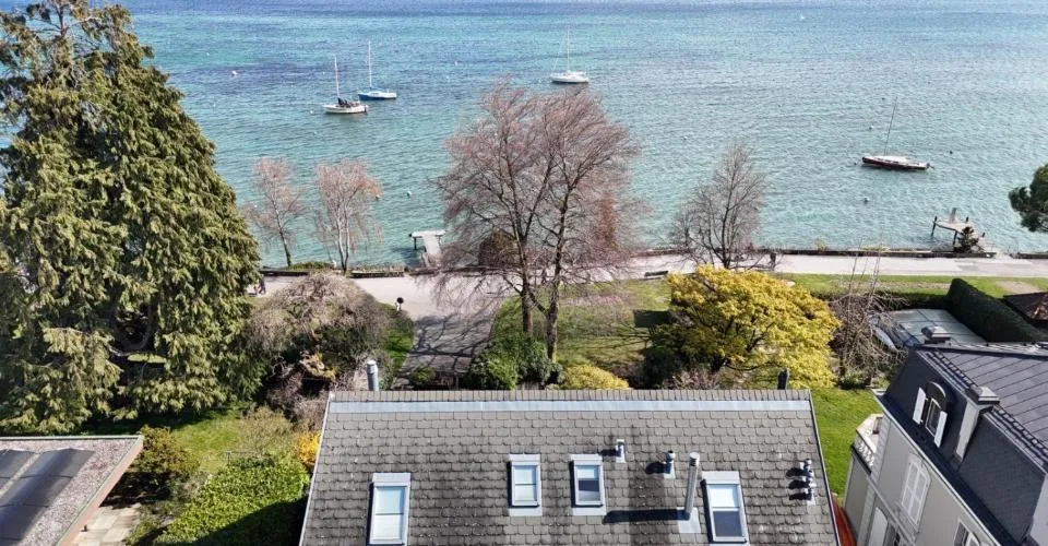 Rare propriété au bord du Léman composée de deux appartements indépend – foto 6 di 7