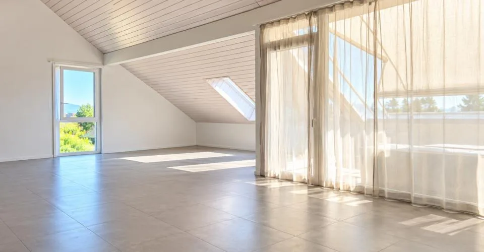 Lumineux 3.5 pièces avec grand balcon et trois places de parc – Foto 3 von 9