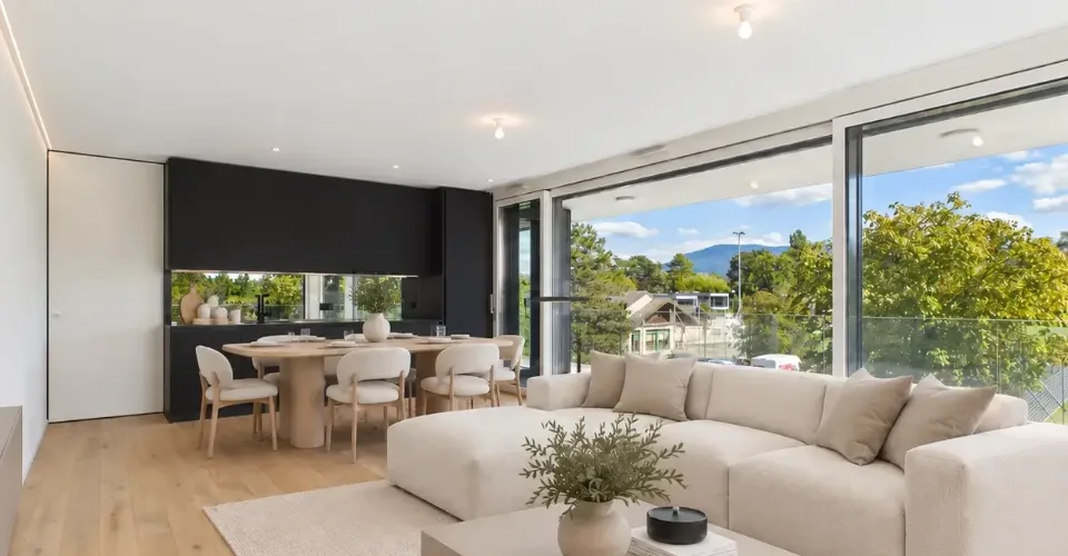 Appartement moderne de haut standing avec terrasse exceptionnelle à Vésenaz – photo 4 sur 29