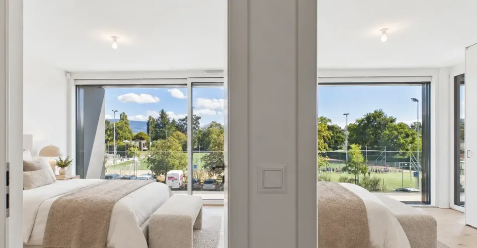 Appartement moderne de haut standing avec terrasse exceptionnelle à Vésenaz – photo 12 sur 29
