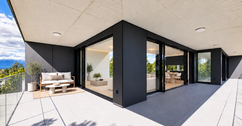 Appartement moderne de haut standing avec terrasse exceptionnelle à Vésenaz – photo 5 sur 29