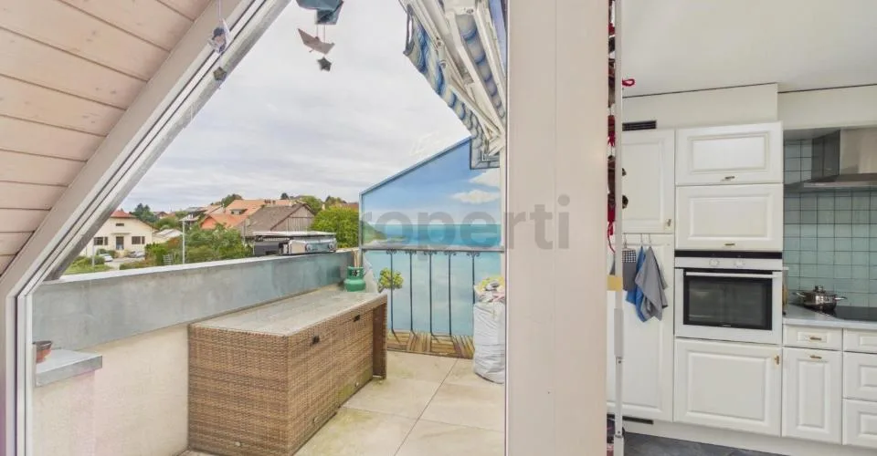 Duplex, Schöne Helligkeit, Privater Sonniger Balkon, Fußbodenheizung, Rollstuhlzugang mit Aufzug & Schulen in 90m! – Foto 5 von 24
