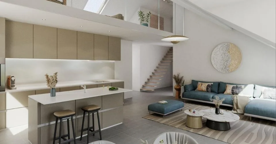 Lot n8 - Appartement neuf de 2,5p au coeur de Cheseaux-sur-Lausanne – photo 9 sur 12