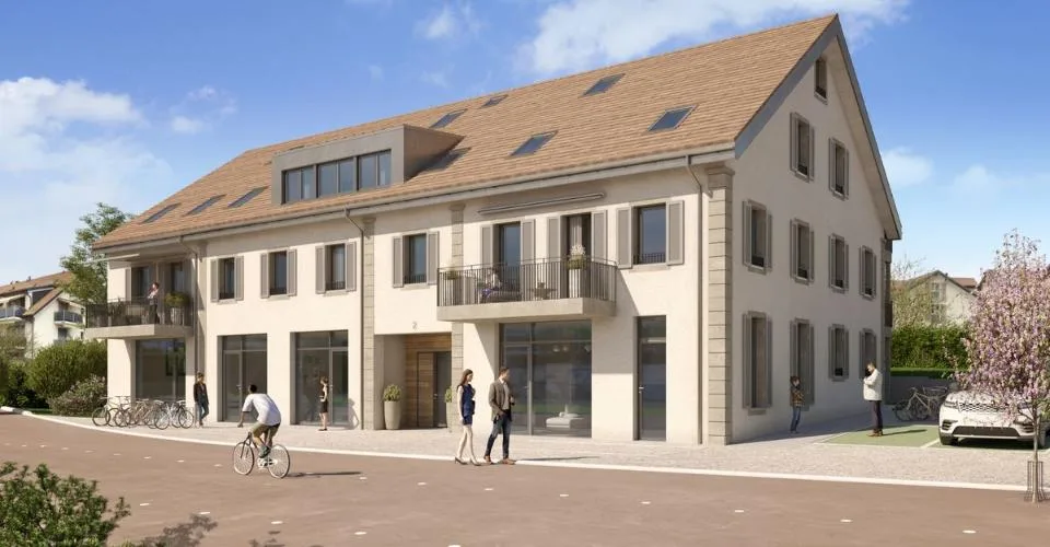 Lot n°9 - Appartement neuf de 4.5p + mezzanine au coeur de Cheseaux-sur-Lausanne – photo 11 sur 14