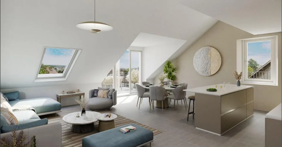 Lot n12 - Studio nuovo + mezzanino nel cuore di Cheseaux-sur-Lausanne – foto 8 di 14