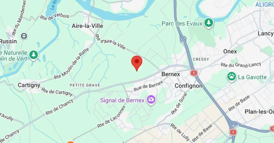 BERNEX – Appartement Meublé 3 pièces ≈50 m² + Balcon ≈3 m² + Jardin – Foto 9 von 9