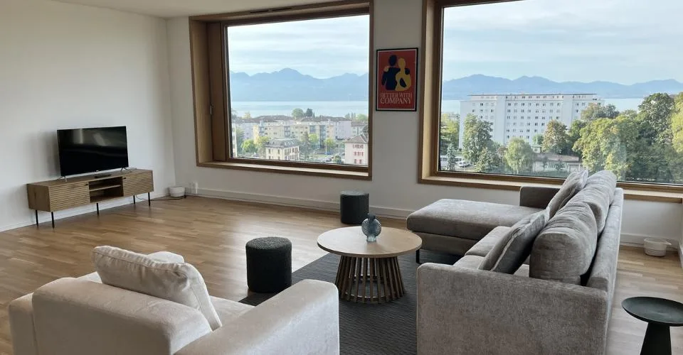Appartement de 5 chambres en colocation - Prilly-Malley – foto 2 di 7