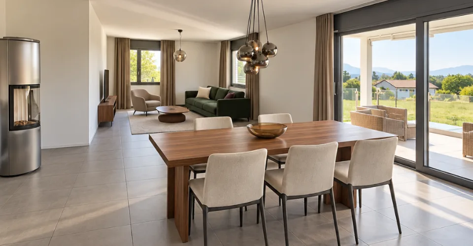 A louer à Commugny - Bel appartement de 5.5 pièces avec grande terrasse privative – photo 2 sur 9