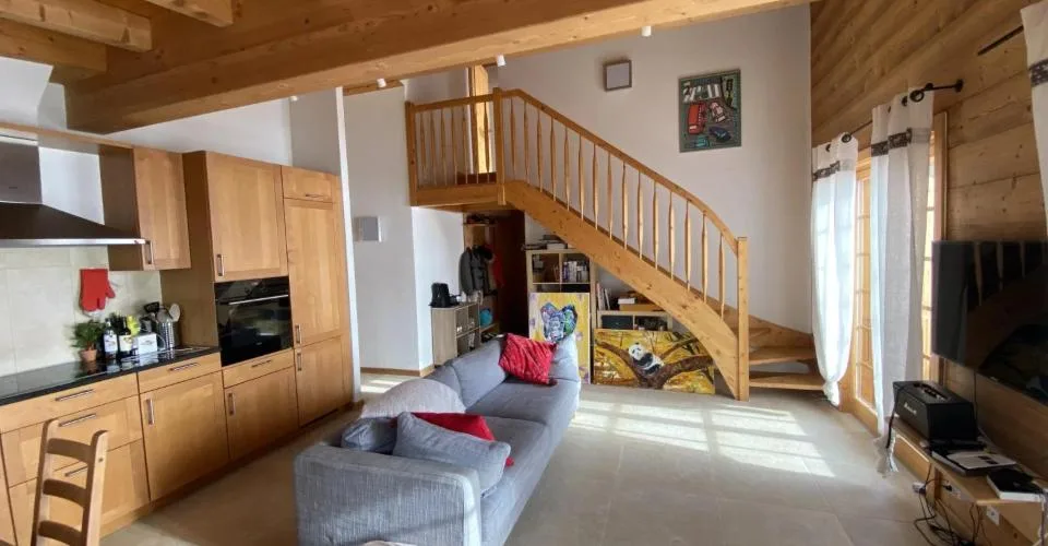 Appartement duplex avec vue exceptionnelle sur les Dents du Midi – Foto 3 von 12