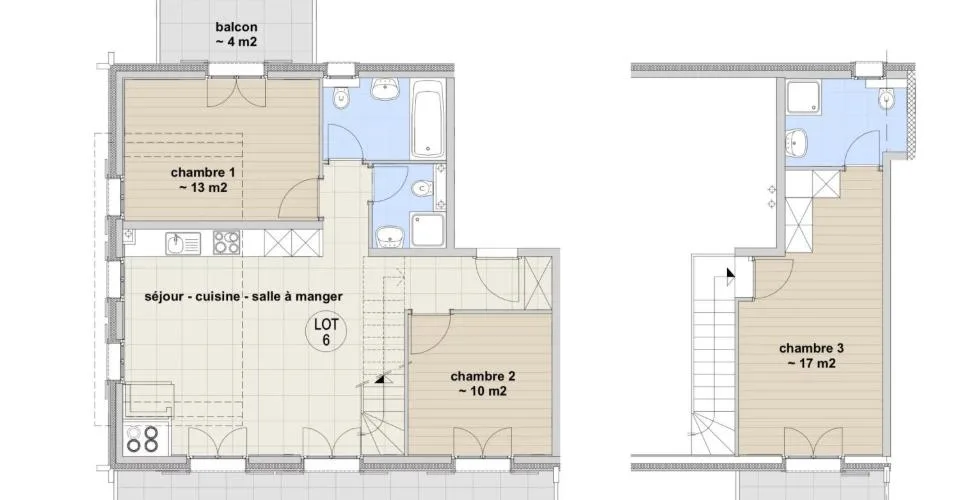 Appartement duplex avec vue exceptionnelle sur les Dents du Midi – Foto 12 von 12