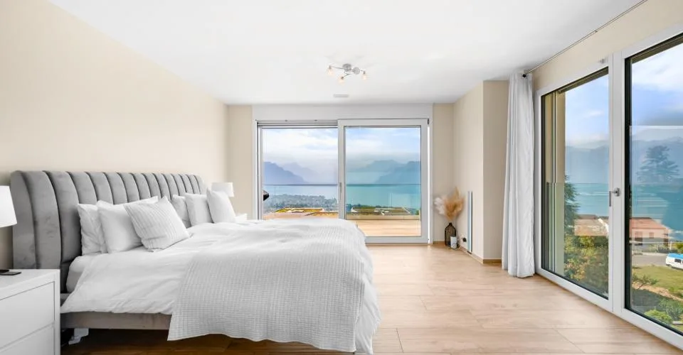 Duplex-attique d'exception avec vue panoramique sur le Léman – foto 8 di 13