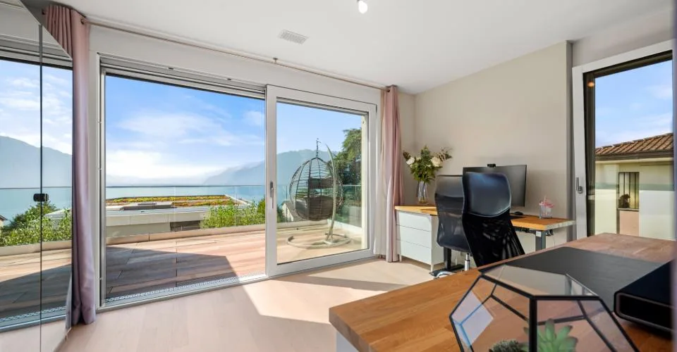 Duplex-attique d'exception avec vue panoramique sur le Léman – foto 11 di 13