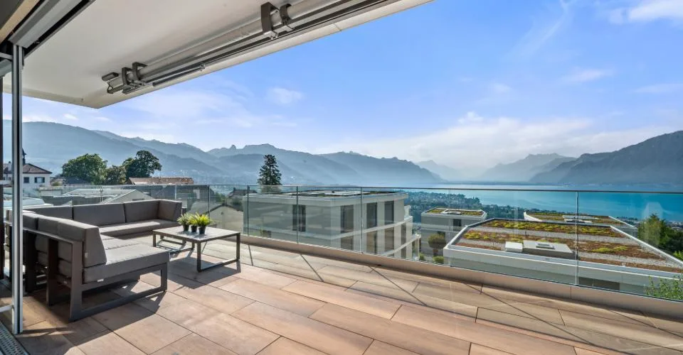 Duplex-attique d'exception avec vue panoramique sur le Léman – foto 3 di 13
