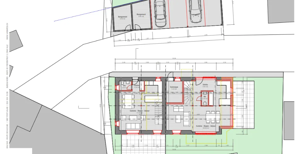 Bassecourt - Reihenhaus renoviert mit Terrasse und Garten – Foto 11 von 13