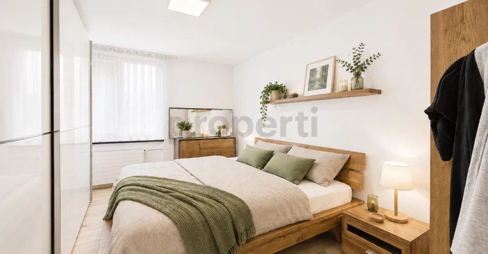 Renovated living comfort with balcony and green view in Rheineck – photo 16 of 22