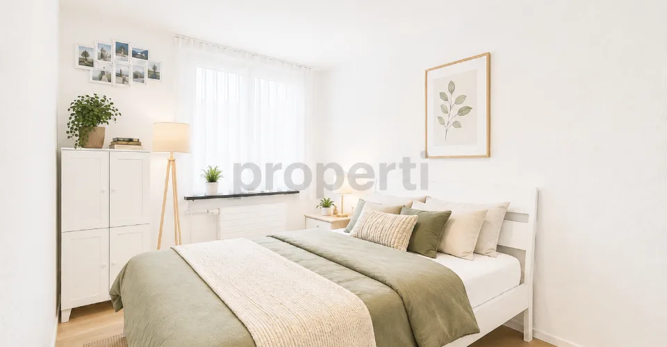 Renovated living comfort with balcony and green view in Rheineck – photo 15 of 22