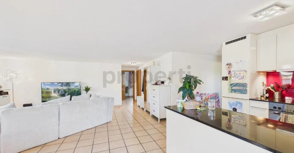 3.5-Zimmerwohnung mit Südwest-Terrasse eigenem grosszügigen Gemüsegarten in Madetswil – Foto 17 von 26