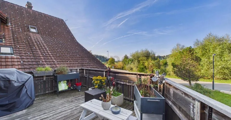 3.5-Zimmerwohnung mit Südwest-Terrasse eigenem grosszügigen Gemüsegarten in Madetswil – Foto 23 von 26