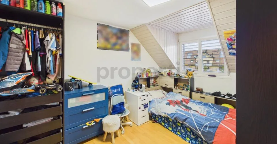 En Duplex, Belle Luminosité, Balcon Privé Ensoleillé, Chauffage au ... – Foto 19 von 24