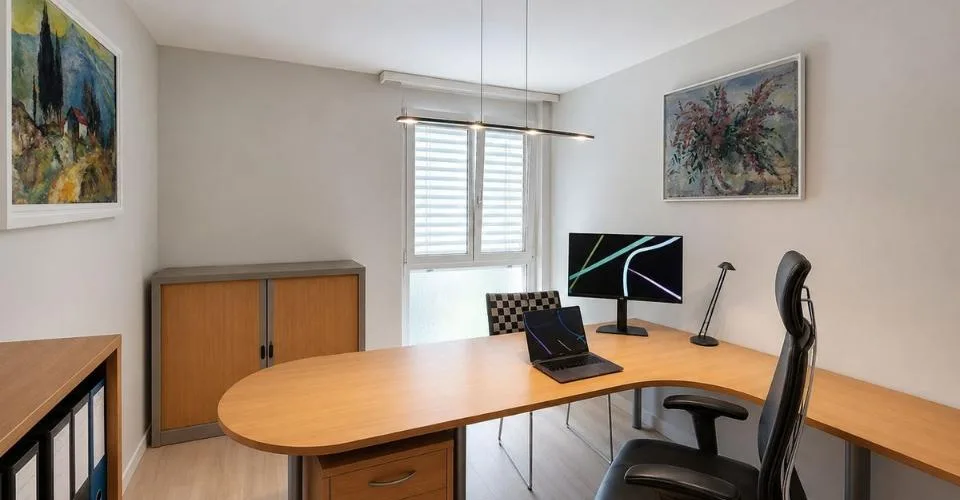 Appartement de 160 m², bénéficiant d'une généreuse terrasse de 28 m², d'un garage-box ainsi que d'une place de parc extérieure. – foto 7 di 12