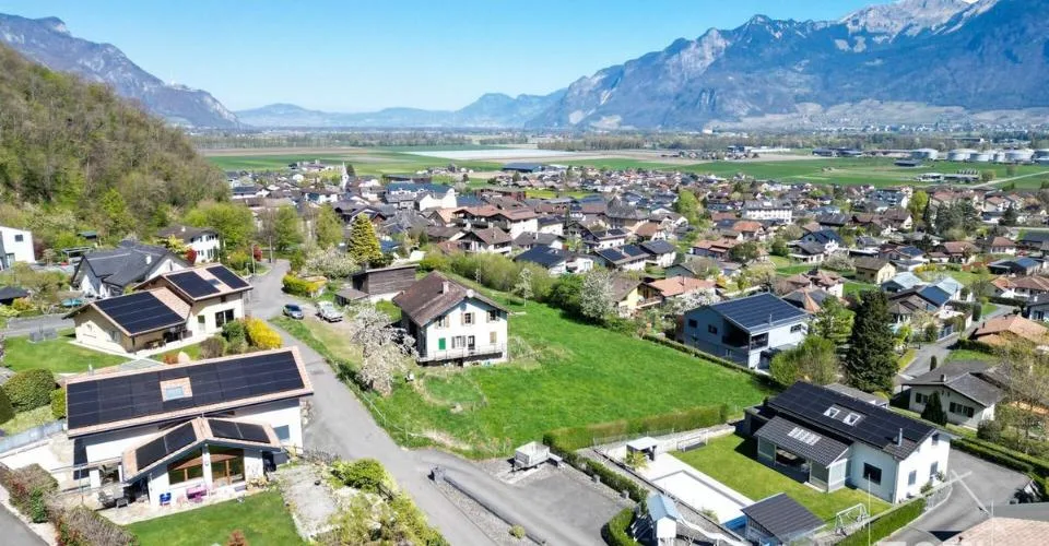 Villa NEUVE 4,5 p. en bout de rangée - jardin, terrasse et vue Dents-du-Midi - Muraz – photo 15 sur 19