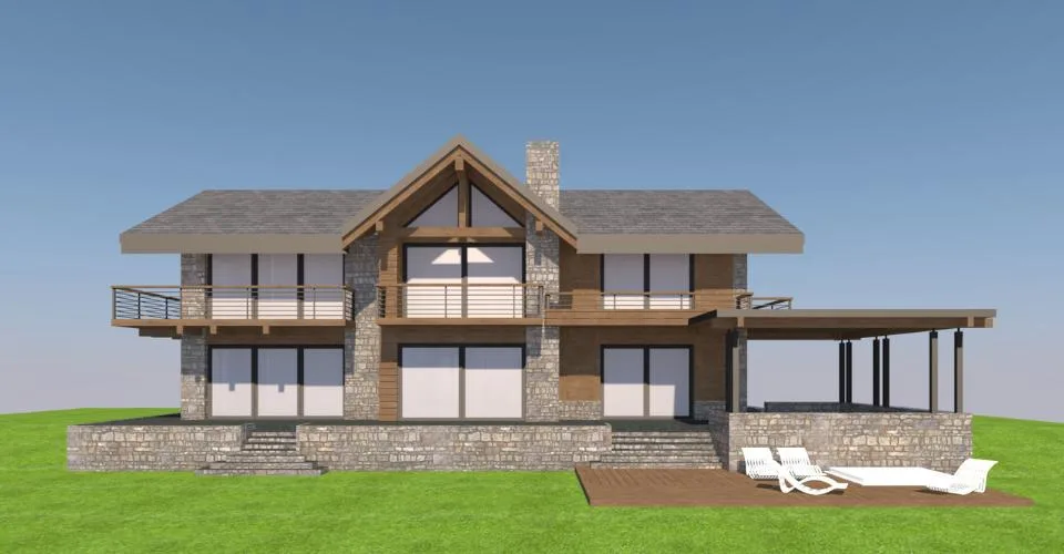 6000.Vue panoramique - Projet Chalet à vendre à Sergnou -Crans-Montana – photo 10 sur 12