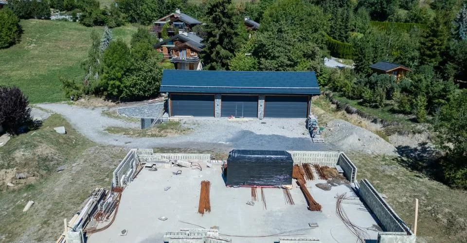 6000.Vue panoramique - Projet Chalet à vendre à Sergnou -Crans-Montana – photo 5 sur 12