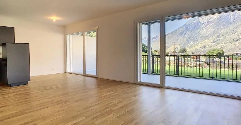 3.5 Zimmer Wohnung in Saxon – Foto 2 von 8