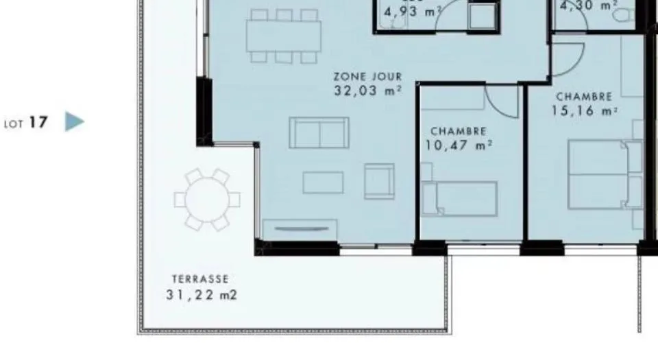 3.5 Zimmer Wohnung in Riddes – Foto 9 von 10