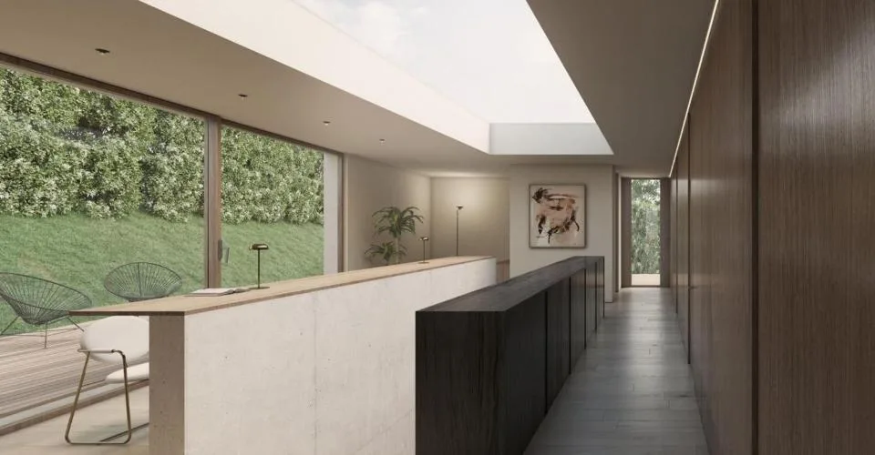 Terreno edificabile con vista mozzafiato sul Lago di Lugano  Montagnola e Progetto Approvato Villa 10 locali – foto 5 di 18
