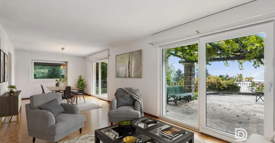 Vasta villa a Grandvaux, con il Lago di Ginevra all'orizzonte – foto 5 di 13