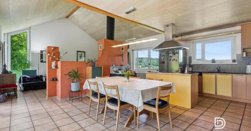 Villa in Curtilles: Die Ruhe der Landschaft, nur wenige Schritte von Lucens entfernt – Foto 4 von 13