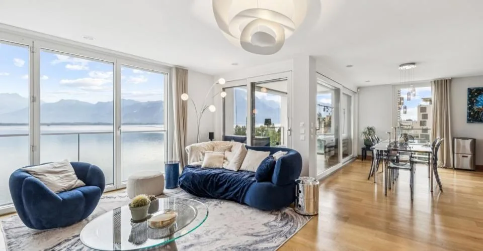Résidence "Le National" - Elegant 3.5 Zimmer mit Seeblick – Foto 2 von 13