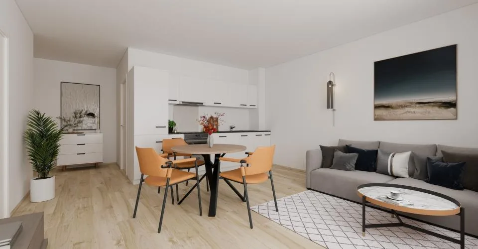 Appartements 2,5 pièces neufs au centre de Bulle – photo 2 sur 5