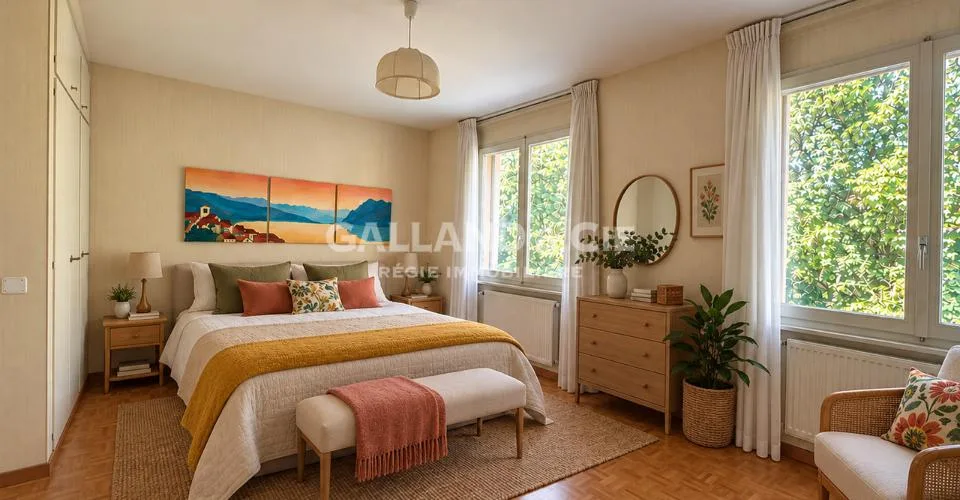 Ampio appartamento di 3.5 locali con vista - ~ 130 m² - Quartiere Mousquines-Verdeil – foto 6 di 8