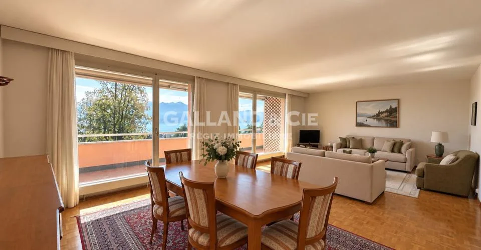 Ampio appartamento di 3.5 locali con vista - ~ 130 m² - Quartiere Mousquines-Verdeil – foto 4 di 8