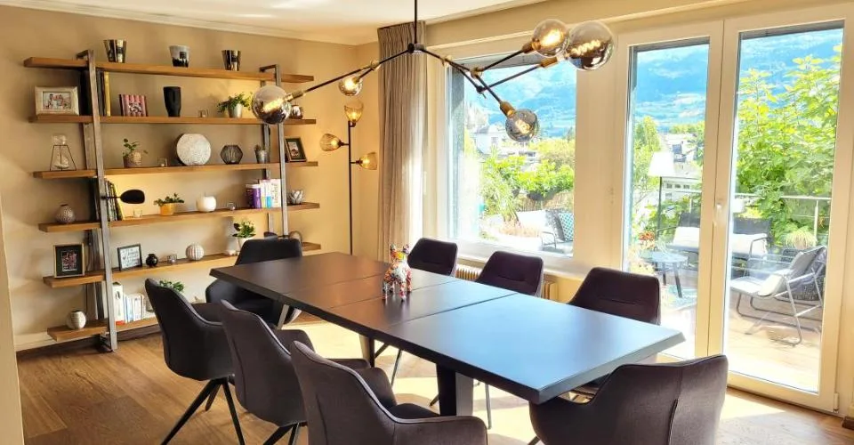 Sion , villa d’exception 6.5 pièces – Vue spectaculaire, 288 m² habitables et cadre paisible – foto 10 di 10